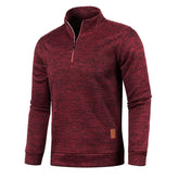 Men'S Quarter-Zip Polars Fleeces Sweatshirt Men Big & Tall Long-Sleeve Pullover Top Sweater M-4XL